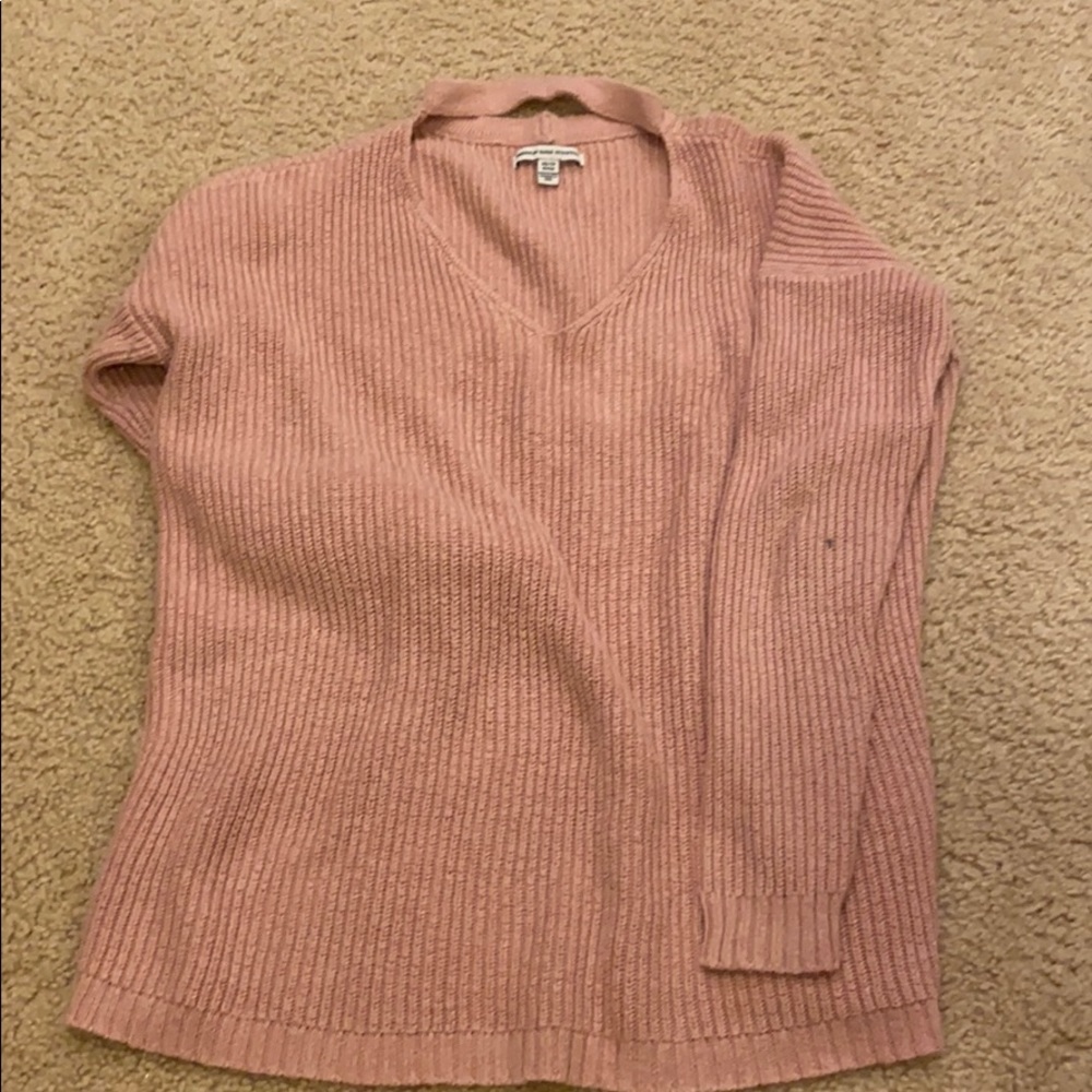 Pink sweater